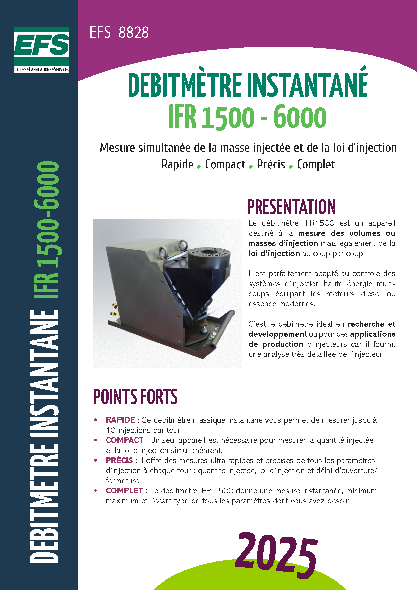 Brochure débitmètre IFR 1500