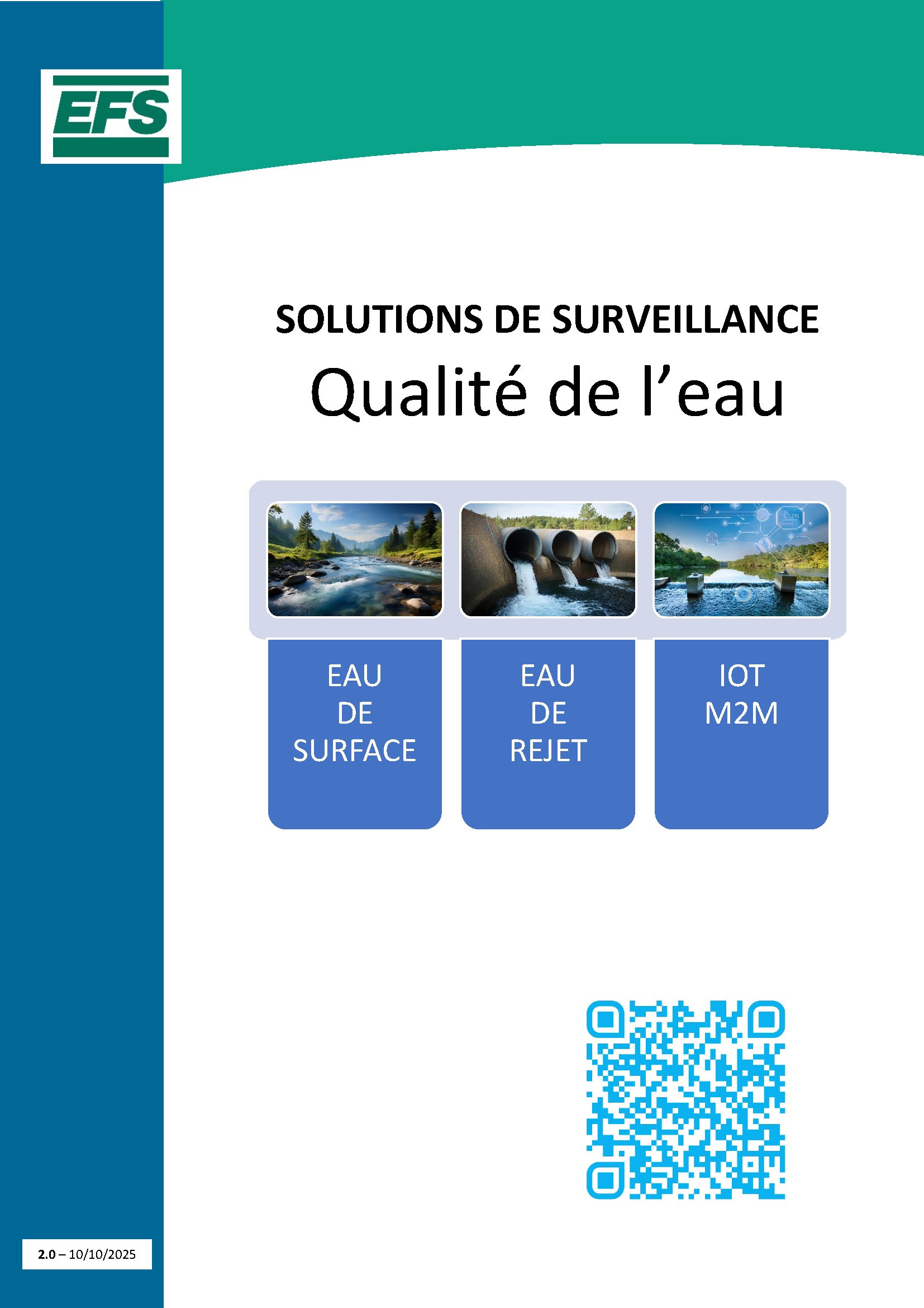 Solution de surveillance de la qualité de l'eau