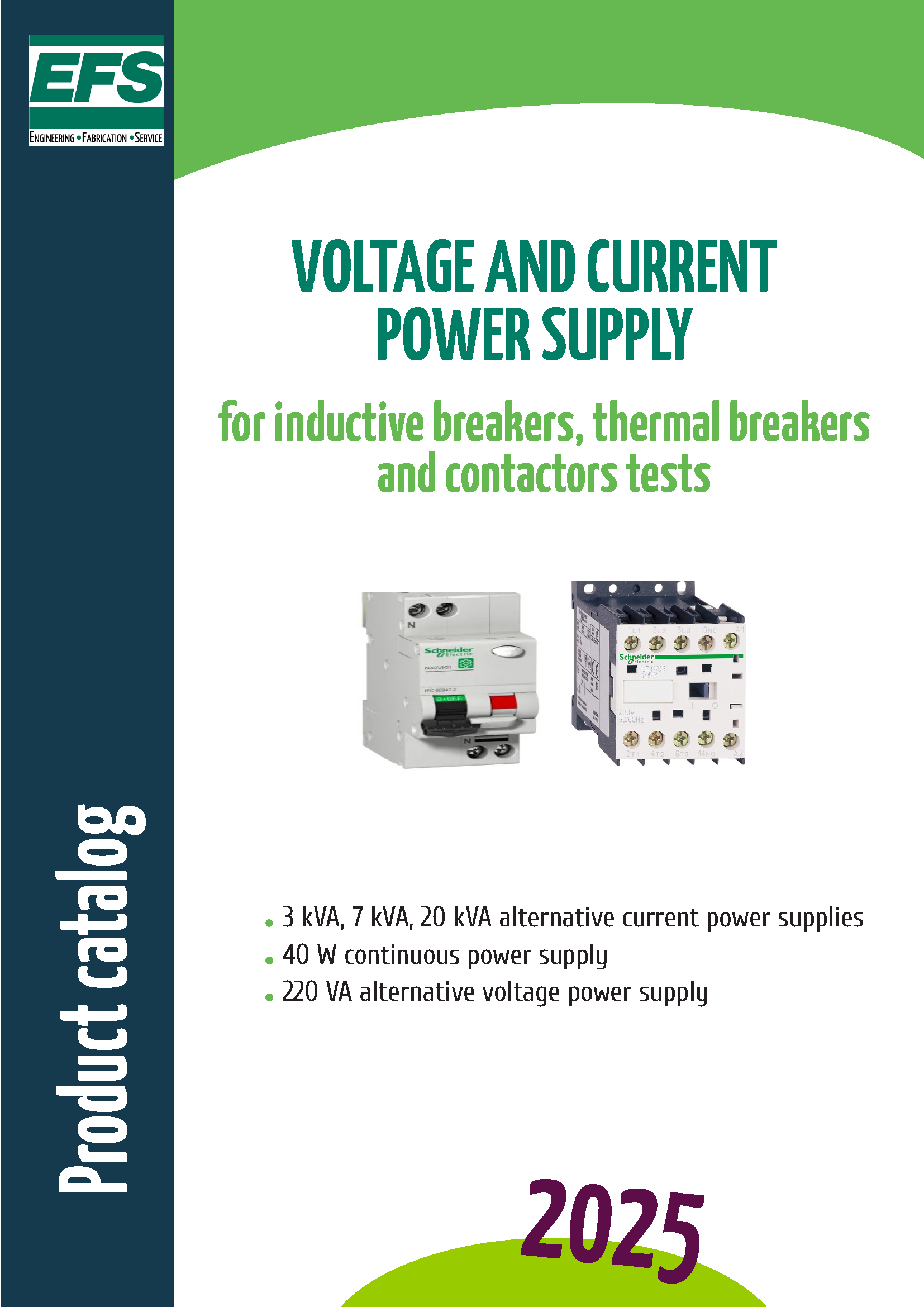 voltage and current power supply catalog
