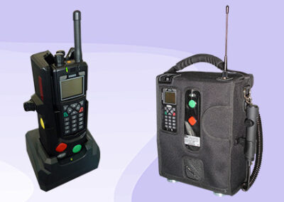 Tetra network radio equipment for train shunting